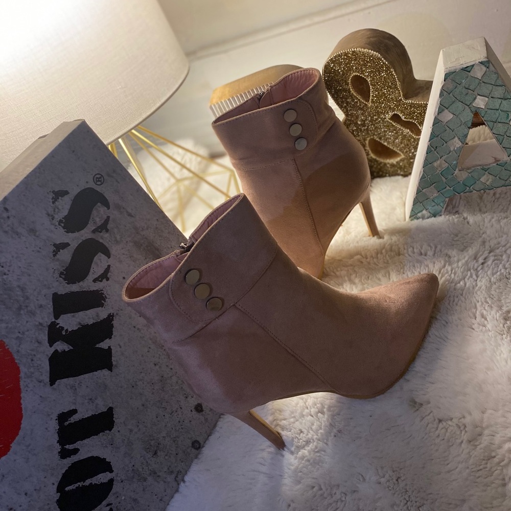Pink boots